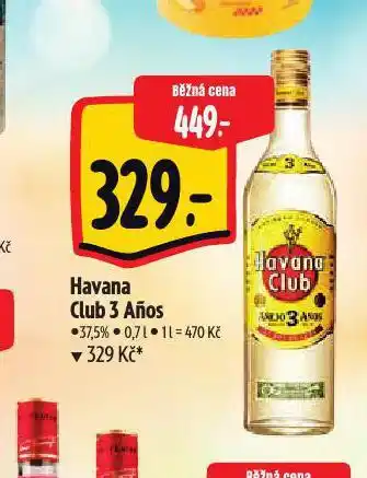 Albert Havana club 3 aňos nabídka