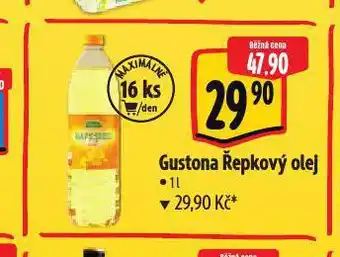 Albert Gustona řepkový olej nabídka