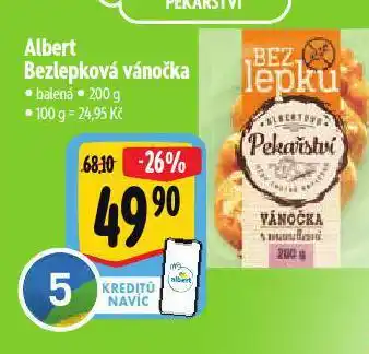 Albert Bezlepková vánočka nabídka