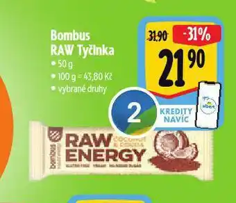 Albert Bombus raw tyčinka nabídka