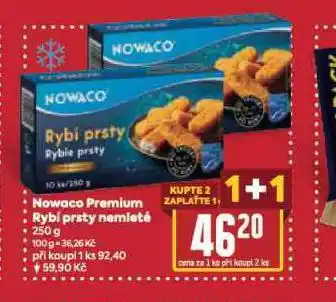 Billa Nowaco premium rybí prsty nemleté nabídka