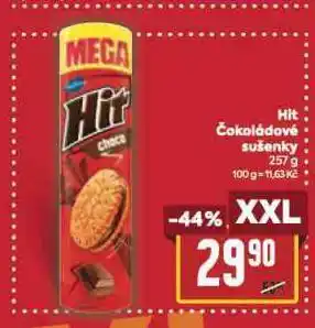 Billa Hit čokoládové sušenky nabídka