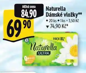 Albert Naturella dámské vložky nabídka