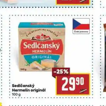 Billa Sedlčanský hermelín originál nabídka