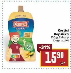 Billa Kostíci kapsička nabídka