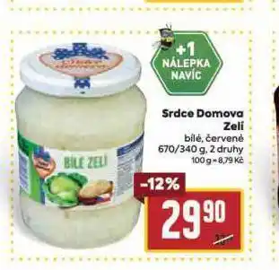 Billa Zelí nabídka