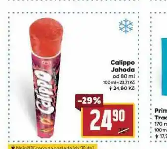 Billa Calippo jahoda nabídka