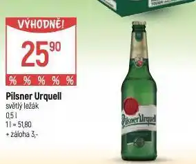 Globus Pivo pilsner urquell nabídka