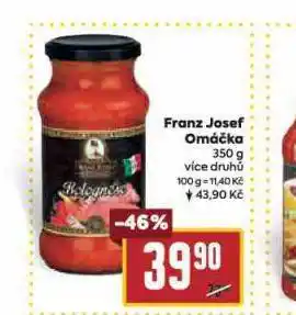 Billa Franz josef omáčka nabídka