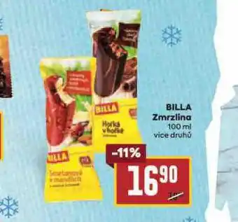 Billa Billa zmrzlina nabídka