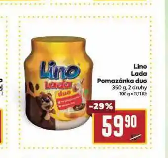 Billa Lino lada pomazánka duo nabídka