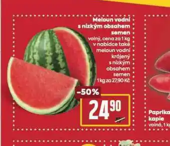 Billa Meloun vodní s nízkým obsahem semen nabídka