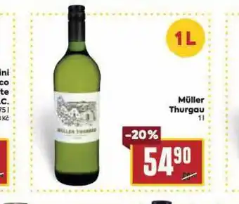Billa Müller thurgau nabídka