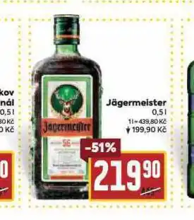 Billa Jägermeister nabídka