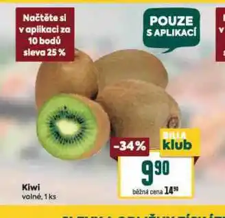 Billa Kiwi nabídka