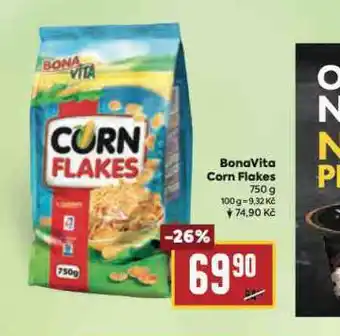 Billa Bona vita corn flakes nabídka