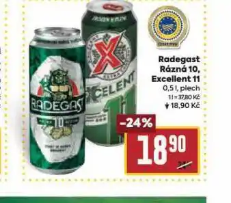 Billa Pivo radegast rázná 10 nabídka