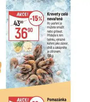 Globus Krevety celé nevařené nabídka