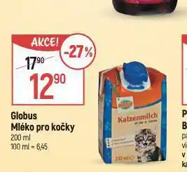 Globus Mléko pro kočky nabídka