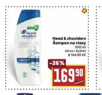 Billa Head&shoulders šampon nabídka