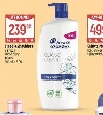 Globus Head&shoulders šampon nabídka