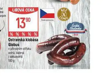 Globus Ostravská klobása nabídka