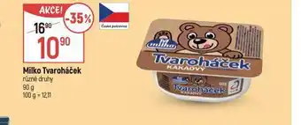 Globus Milko tvaroháček nabídka