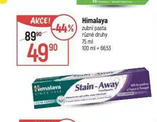 Globus Himalaya zubní pasta nabídka