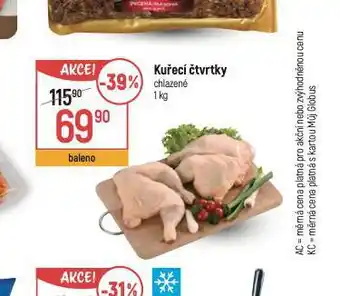 Globus Kuřecí čtvrtky nabídka