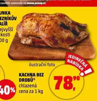Penny Market Kachna bez drobů nabídka