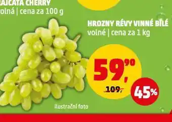 Penny Market Hrozny révy vinné bílé nabídka