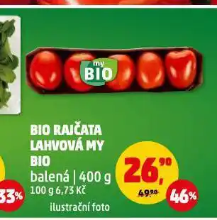 Penny Market Bio rajčata nabídka