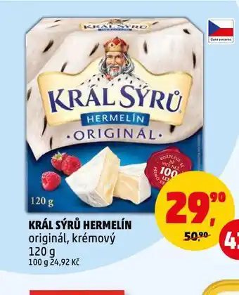 Penny Market Král sýrů hermelín nabídka