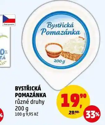 Penny Market Bystřická pomazánka nabídka