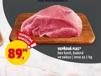 Penny Market Vepřová plec nabídka