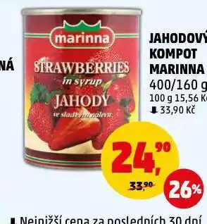 Penny Market Jahodový kompot nabídka