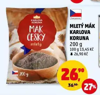 Penny Market Mletý mák nabídka