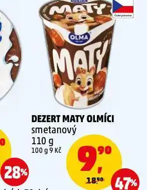 Penny Market Dezert maty olmíci nabídka