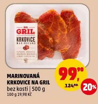 Penny Market Marinovaná krkovice na gril nabídka