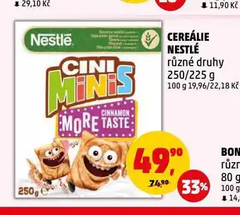 Penny Market Nestlé cereálie nabídka