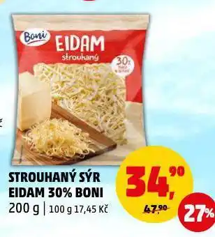 Penny Market Strouhaný sýr eidam nabídka