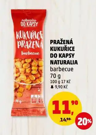 Penny Market Pražená kukuřice nabídka