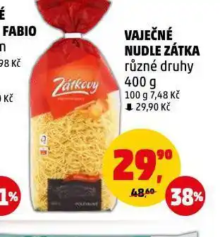 Penny Market Vaječné nudle zátka nabídka