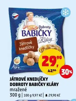 Penny Market Játrové knedlíčky dobroty babičky kláry nabídka