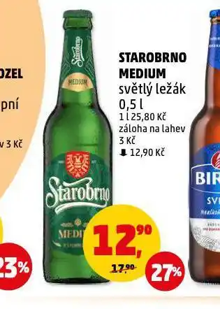 Penny Market Pivo starobrno nabídka