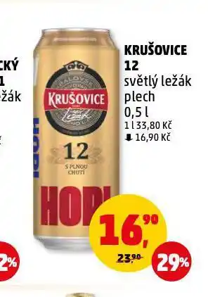 Penny Market Pivo krušovice nabídka