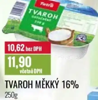 Ratio TVAROH MĚKKÝ 16% 250g nabídka