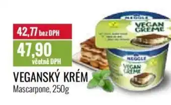 Ratio VEGANSKÝ KRÉM nabídka
