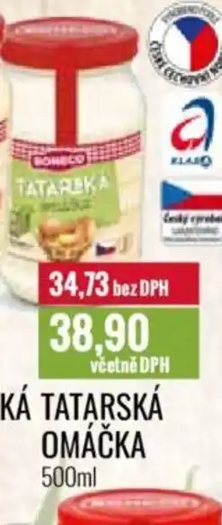 Ratio TATARSKÁ OMÁČKA 500ml nabídka