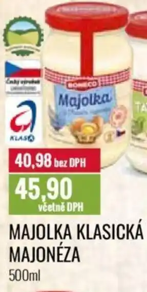 Ratio MAJOLKA KLASICKÁ MAJONÉZA 500ml nabídka